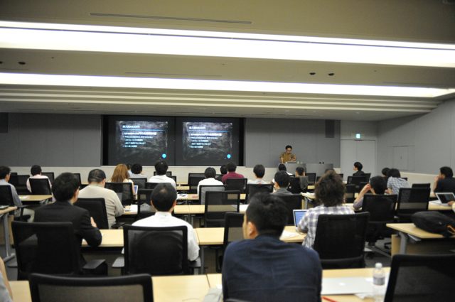 講演のようす（Agile Japan 2014 公募セッションC-1）
